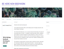 Tablet Screenshot of beherenowbodywork.com